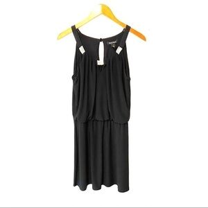 White House Black Market | Black Sleeveless Cocktail Dress